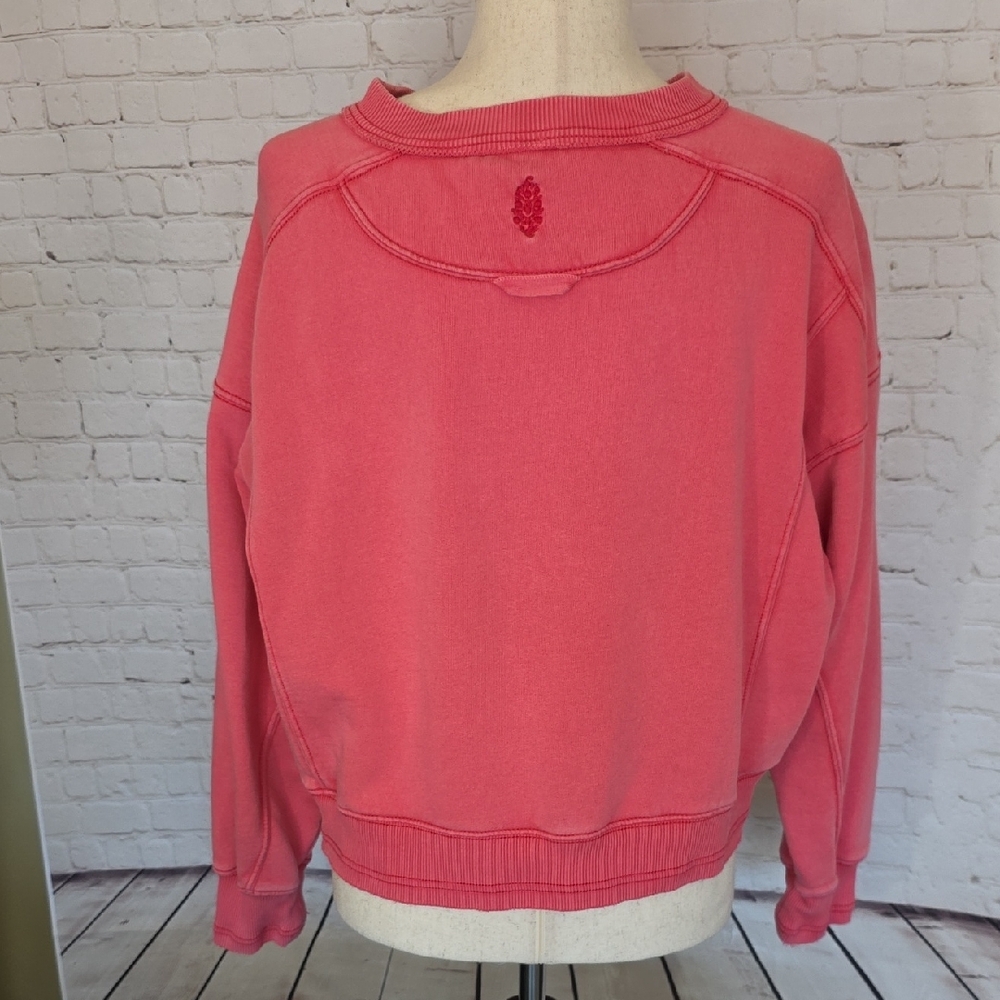 FP Movement Intercept Pullover Hibiscus Pink Over… - image 3